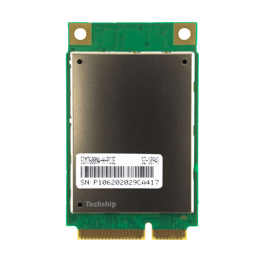 SIMCom SIM7600NA-H LTE Cat-4 mPCIe | 4G LTE | Techship