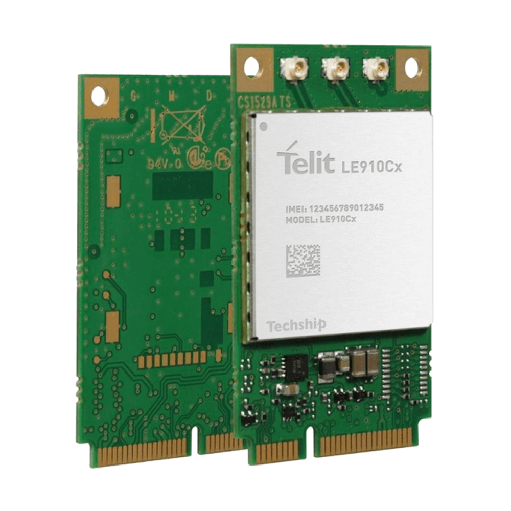 Telit LE910C1-WWXD LTE Cat-1 mPCIe | 4G LTE | Techship