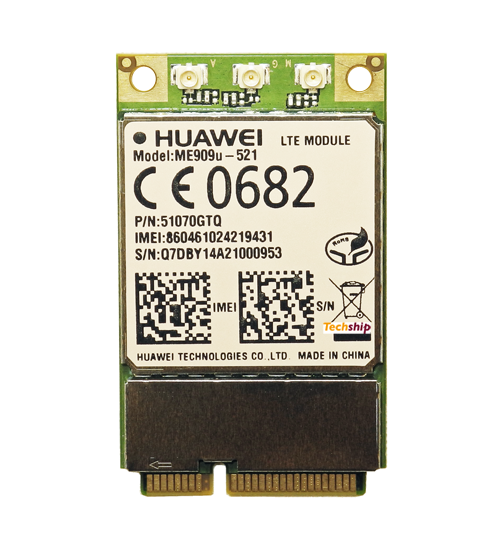 Huawei ME909u-521 - 4G/LTE - Mini PCI Ex | 4G LTE | Techship