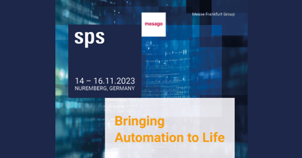 We will attend SPS – Smart Production Solution, 14–16 of November