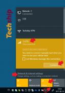 Windows 10 connection manager